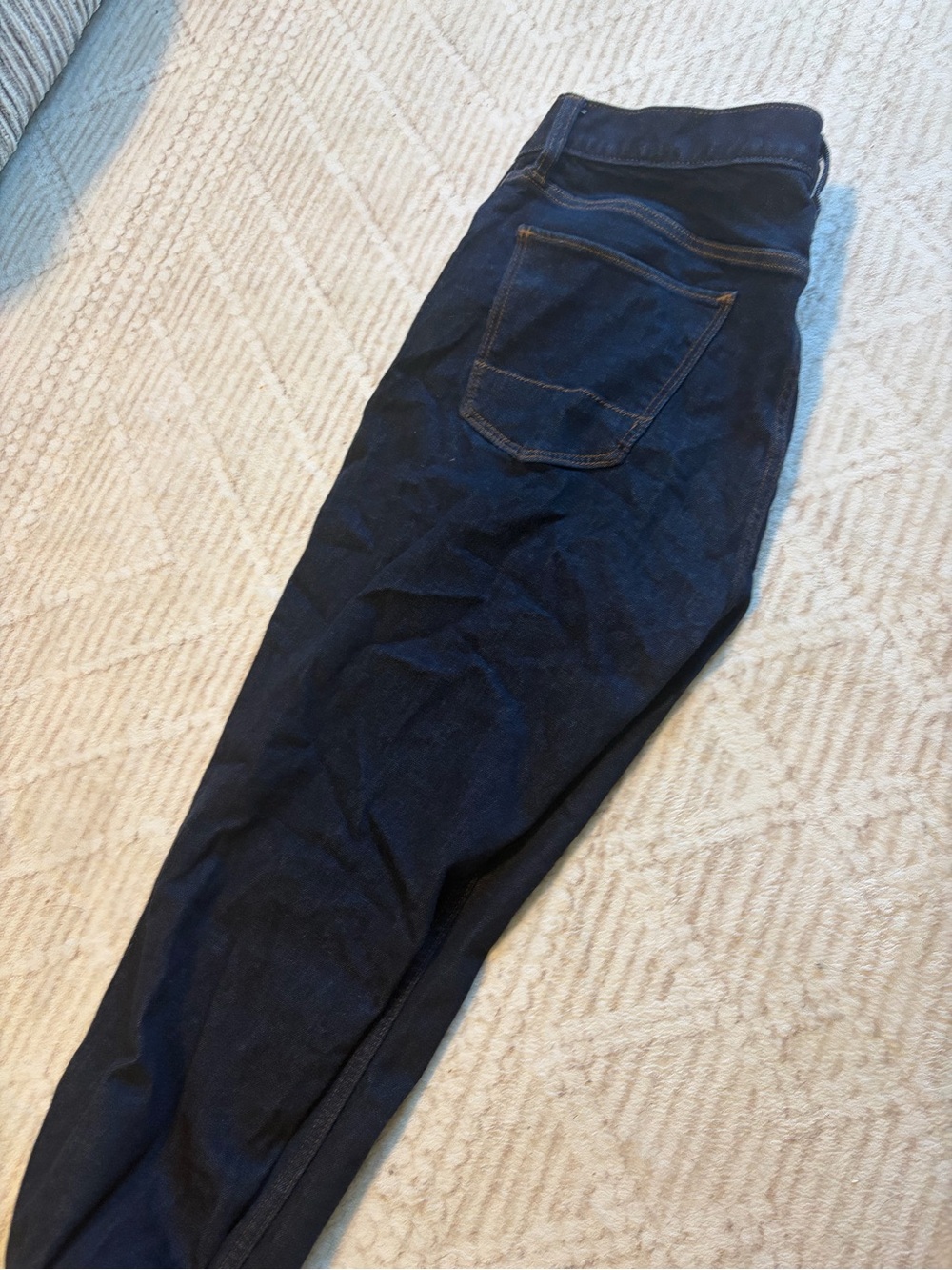 Banana Republic Men's Slim Jeans in Dark Blue Denim